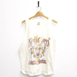 Vintage Los Angeles LA Lakers Basketball World Champions 1988 Tank Top XL